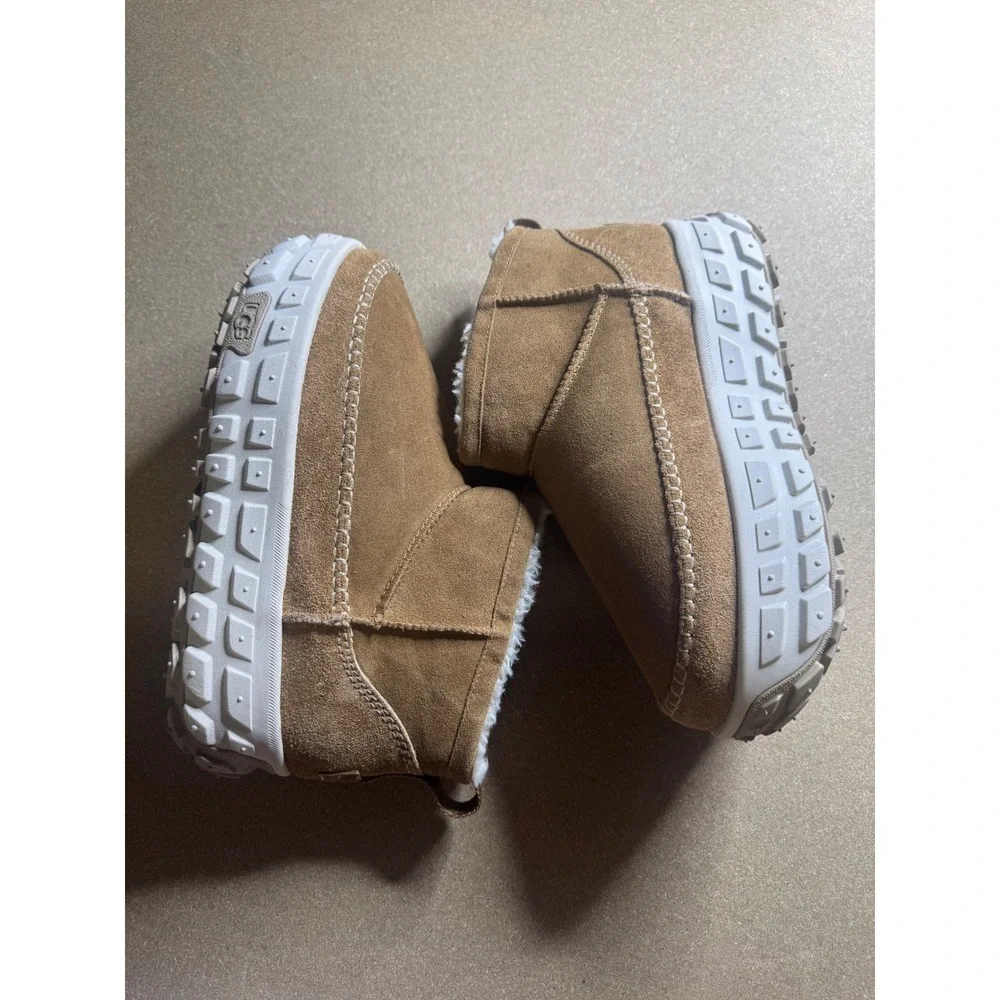 Ugg Unisex Venture Daze Ultra Mini Platform Chestnut Size Women Size 12 Mens‎ 11